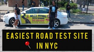 The BestEasiest Road Test Site In Brooklyn  Passing NYC DMV Road Test [upl. by Netty]