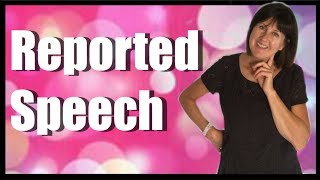 Reported Speech  Indirect Speech and Direct Speech  Learn English Grammar [upl. by Kristo]