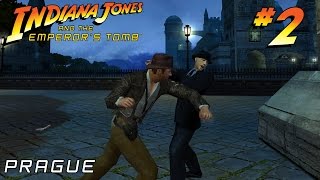 Indiana Jones and the Emperors Tomb HARD Chapter 2 Prague  Gameplay Walkthrough [upl. by Soloma240]