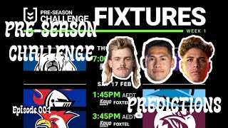 NRL Preseason Trial Predictions 2024 [upl. by Harley]