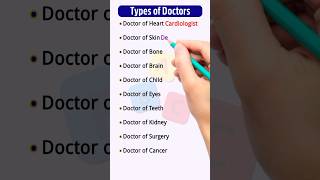 Different Types of Doctors You Didnt Know Existed shorts doctortypes viral [upl. by Hoover]