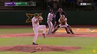 Baylor Baseball Highlights vs Kansas State Game 1 [upl. by Eiramanitsirhc]