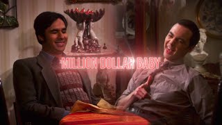 Sheldon And Raj  Tommy Richman  MILLION DOLLAR BABY EDIT [upl. by Laemsi]