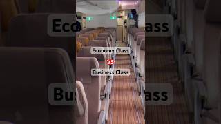 Economy Class vs Business Class Singapore Airlines A350900  what’s the difference flightreview [upl. by Ajdan180]