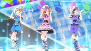 HD Pretty Rhythm Rainbow Live  HAPPYRAIN  「Dosha Buri HAPPY！」 episode 28 [upl. by Eidnew]