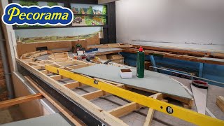 Pecorama  Building a Model Railway  Update 2  Track Plan amp Baseboards [upl. by Eiggep]