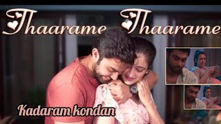 Thaa rame tharame songKadaram kondan movie Sid sriram voice Ghibran music [upl. by Neyrb]