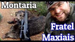 🐗 Montaria 🐗  MAXIAIS e FRATEL  ✨ chasse au sanglier✨  ✨hunting wild boar✨ 🐗 PORTUGAL [upl. by Hurty]