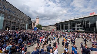 UNBELIEVABLE SCENES as the TARTAN ARMY Enjoy Matchday in COLOGNE [upl. by Endora653]