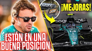 ¡ÚLTIMA HORA GP ABU DHABI ASTON MARTIN DESVELA MEJORAS  ALONSO CREE EN LA VICTORIA f1 [upl. by Aven]