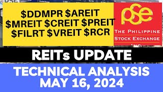 REIT UPDATE DDMPR AREIT MREIT CREIT FILRT VREIT RCR PREIT PSE STOCK MARKET [upl. by Aamsa]