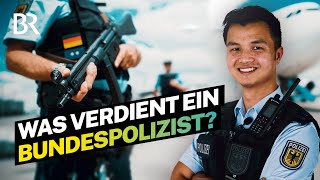 Auf Streife am Flughafen Spannender Alltag amp gutes Gehalt als Bundespolizist  Lohnt sich das  BR [upl. by Francisco]