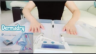 Dermadry Iontophoresis Machine  How to Treat Sweaty Hands  Hyperhidrosis at Home Day 01 [upl. by Ahsaetal]