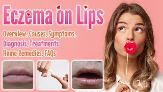 Eczema on lips causes symptoms treatment remedies FAQ  remake Lip dermatitis [upl. by Dougy125]