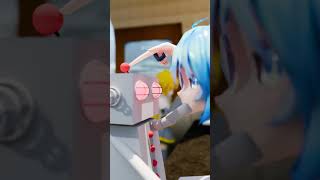 MELOLOID The Ice Cream Machine talkloid vocaloid meloloid mmd blender miku [upl. by Rust]