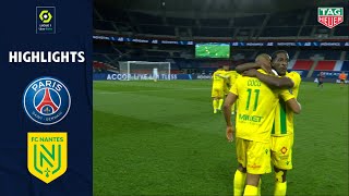 PARIS SAINTGERMAIN  FC NANTES 1  2  Highlights  PSG  FCN  20202021 [upl. by Holey]