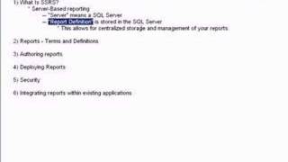 An Introduction to SQL Server Reporting Services Pt 1 [upl. by Nutsud]