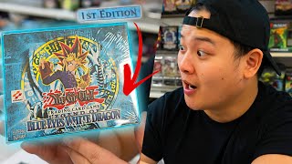 THE 50000 YuGiOh BOOSTER BOX Opening 1st Edition LOB  Legends Of Blue Eyes [upl. by Soma]