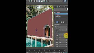 Ccreate a striking and easytomodify wall with arches  3dsmax 3d tutorial [upl. by Marceau]