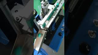 Automatic Capacitor Lead Cutting Trimming Machine With Feeder Bowl [upl. by Lipscomb784]