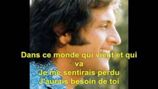 Et Si Tu NExistais Pas  Joe Dassin Lyrics [upl. by Dev]