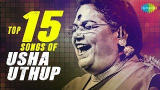 Top 15 songs of Usha Uthup  उषा उथुप के 15 गाने  HD Songs  One Stop Jukebox [upl. by Aliahkim]