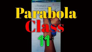 Parabola Class 11  How To Graph Parabola  Conic Sections Class 11  Class 11  Physics Shorts [upl. by Monica721]