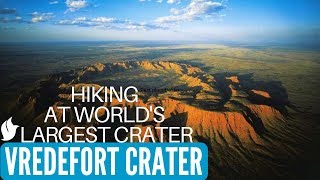 EARTHS LARGEST CRATER  VREDEFORT DOME HIKING  Parys South Africa [upl. by Ileane733]