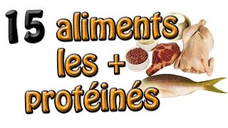 ▌15 aliments les  PROTÉINÉS ▌Alimentation  ksCoaching [upl. by Nobe979]