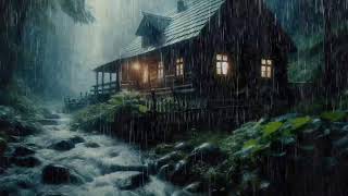 Hushed Nights The Gentle ASMR of Rainfall [upl. by Ettezzus]