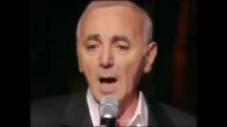 Charles Aznavour  La Mama [upl. by Ihsorih]