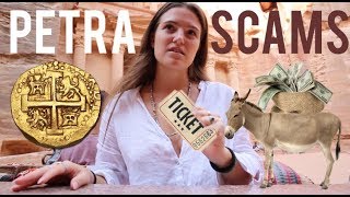 5 SCAMS TO TAKE CARE OF IN PETRA Jordan [upl. by Ylen]