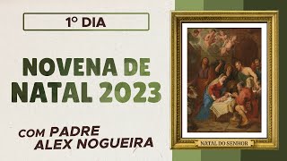 1º dia  Novena de Natal 2023 [upl. by Rriocard]