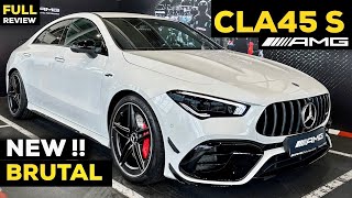 2023 MERCEDES CLA 45 S AMG Coupe NEW Baby GT 4 Door FULL Review Sound Drive Exterior Interior [upl. by Rastus638]