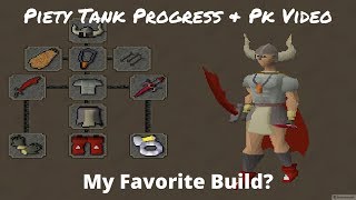 Pking on my New Build  Low level 93 Cb 60 Attack Piety Progress amp Pk Commentary [upl. by Eceirtal]