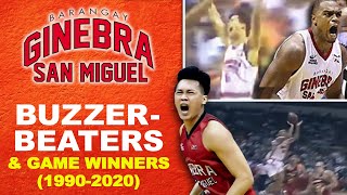 Ginebra BuzzerBeaters and Game Winners 19902020 [upl. by Gib]