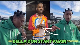 Bella shmurda PEPPER Naira Marley as he Leak new song in London HOTTER than zinoleesky latest song😳 [upl. by Rabush811]