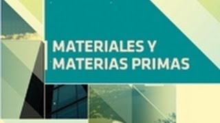 Hierro Materiales y materias primas [upl. by Enaile]