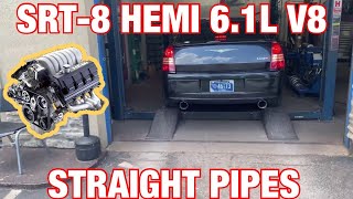 2007 Chrysler 300 SRT8 61L HEMI TRUE DUAL EXHAUST w STRAIGHT PIPES [upl. by Mckeon]