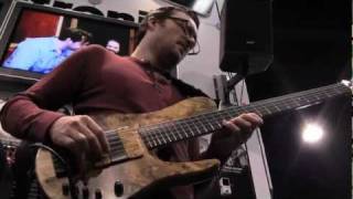 Janek Gwizdala live  NAMM 2012 [upl. by Marozas]