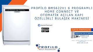 Profilo BMS622V1 6 Programlı Home Connect ve Otomatik Açılan Kapı Özellikli Bulaşık Makinesi [upl. by Notlehs]