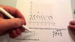 Inequalities and Regions on Graphs  Corbettmaths [upl. by Faletti239]