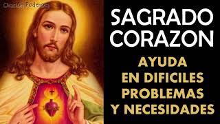 Sagrado Corazón oración para pedir ayuda en dificiles problemas y necesidades [upl. by Jaynes]