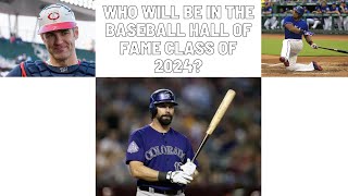 The 2024 Baseball Hall of Fame ballot has been revealed who gets in [upl. by Platas]