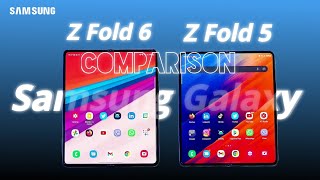 Samsung Galaxy Z Fold 6 Vs Z Fold 5 Design Differences [upl. by Alex157]