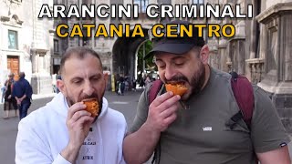 Arancini criminali CATANIA CENTRO [upl. by Laemsi]