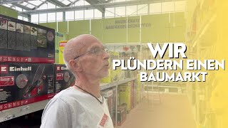 Wir plündern einen Baumarkt für das Gewinnspiel [upl. by Liahcim]