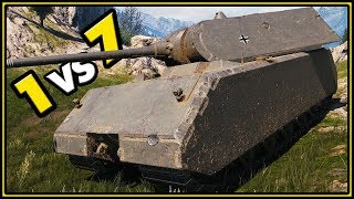 Maus  11 KILLS  1 vs 7  12K Damage Blocked  World of Tanks Gameplay [upl. by Zaraf]