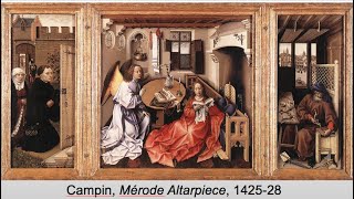 Campin Mérode Altarpiece [upl. by Nomzaj476]