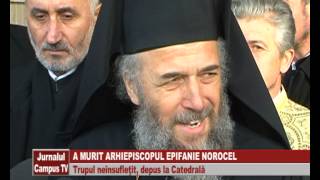 A MURIT ARHIEPISCOPUL EPIFANIE NOROCEL [upl. by Ayrad538]